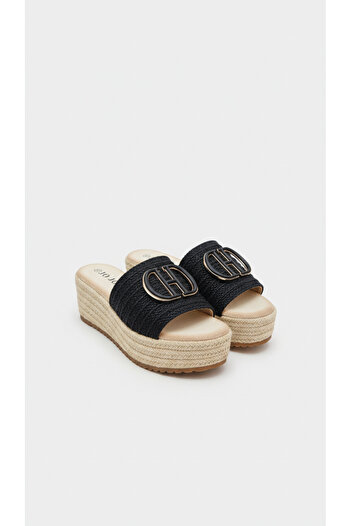 Generic Woven Platform Women’s Wedge Sandals