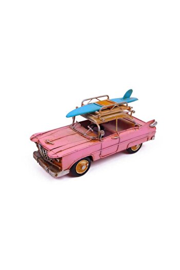peanelife Decorative Metal Car Framed Figurine Decorative Gift