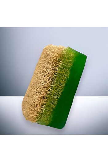Wolawood Seaweed Extract Pumpkin Fiber Soap 100% Natural Handmade Exfoliating and Skin Cleansing & Care Soap