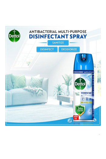 Dettol All in One Disinfectant Spray, Crisp Breeze Scent, 450ml