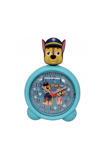 PAW PATROL PAW PATROL alarm clock, Team Paw - Chase, 14 x 9 cm, battery included