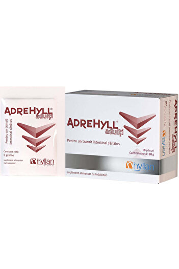 Hyllan Pharma Adrehyll for Adults, 10 Sachets, Hyllan