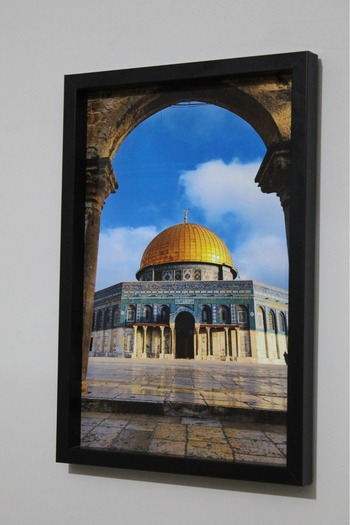 LİFE GLOBAL Picture Frame Black 20X30 with Picture and Plexi Protection Single Piece Kds