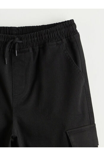 LC Waikiki Boys' Cargo Jogger Pants with Elastic Waist