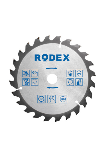 Rodex Circular Saw Blade, For Cutting Wood, Plastic, 180Mmx22, 2/20/16Mm, 40 Teeth, Max Rpm 8.00