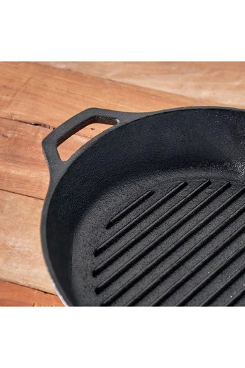 Generic Cappelli Cast Iron Grill Pan - 22 cm
