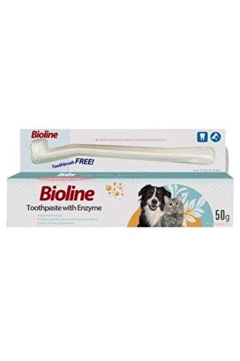 Bioline Toothpaste With Enzyme White 50grams