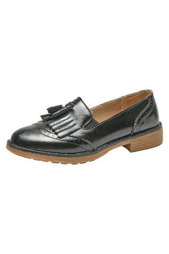 TRULAND Women's Loafers with Tassels Made of Genuine Leather
