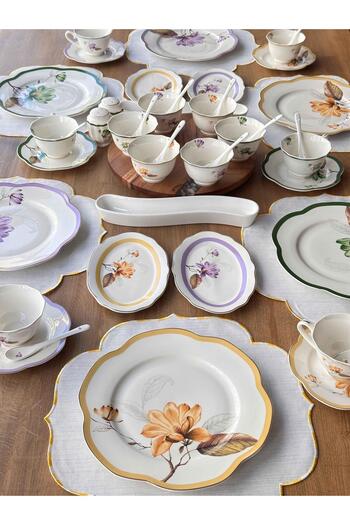 ROSSEV Breakfast Set Avola 51 Pieces for 6 People