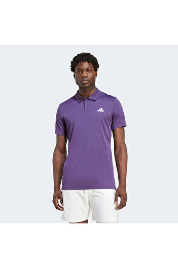 adidas Tennis Climacool Freelift Men's Purple Polo T-Shirt (Jw9849)