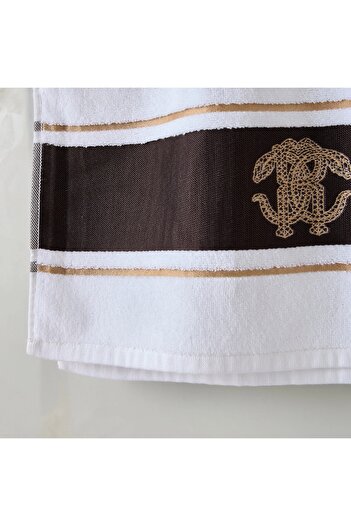 Generic Roberto Cavalli Home 550 GSM Cotton Hand Towel - 50x90 cm