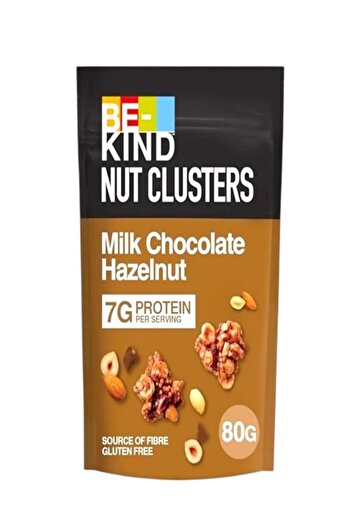 BE-KIND Milk Chocolate Hazelnut 8 x 80g Pouch