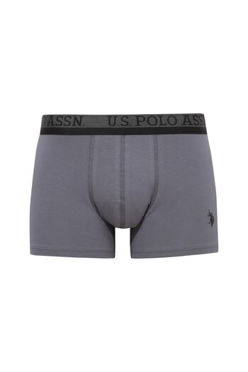 U.S. Polo Assn. Ανδρικό 201 Μαύρο-Ανθρακί Μελανζ - Μαύρο 3-συσκευασία Boxer