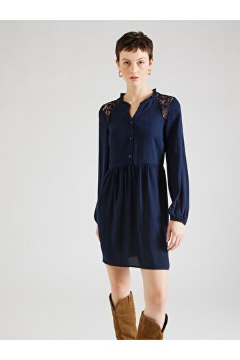 About You Navy blue Tia dress with lace