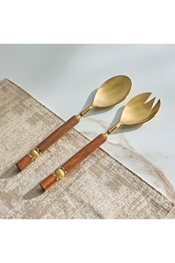 Generic Kasab 2-Piece Serving Spoon Set