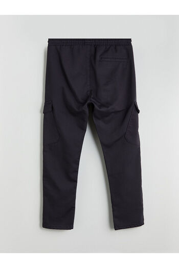 LC Waikiki Anthracite Slim Fit Men's Cargo Pants