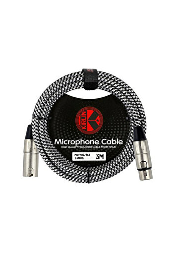 Kırlın Mw-480 3m Bkb Hs 24Awg Microphone Cable