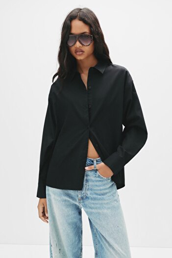 Pull & Bear Poplin gömlek