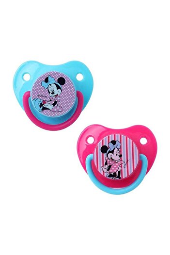 Disney Pack of 2 Minnie Mouse Soother Pacifier