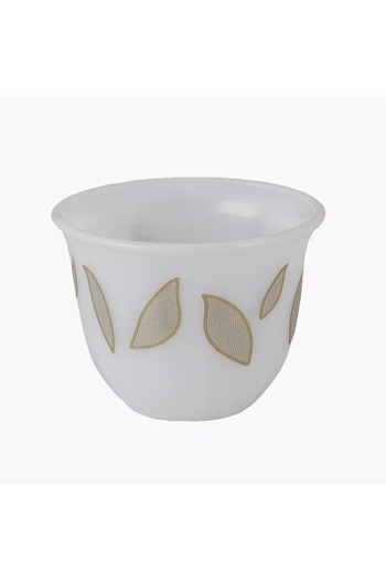 Generic Al Saif 12-Piece Porcelain Qahwa Cup Set - Medium