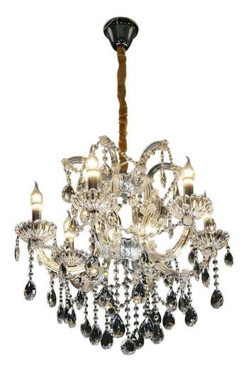 HAMER Silver Candelabra Chandelier Height 590 Diameter 630 E14*6L