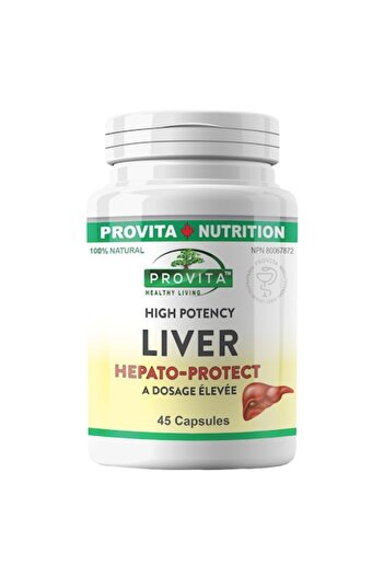 Provita Nutrition Liver Forte Supplement, 45 capsules,