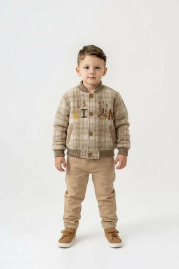 Bebüş Boy's Top and Bottom Set 9-24 Months 16365