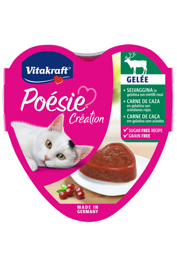Vitakraft Poesie Game & cranberry jelly 85g