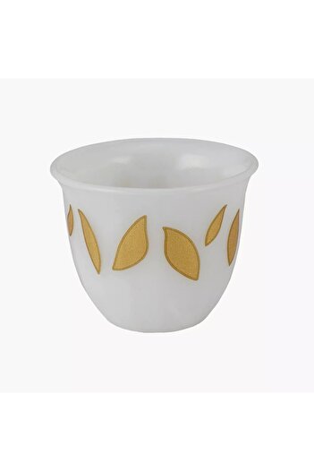 Generic Al Saif 12-Piece Porcelain Qahwa Cup Set - Small
