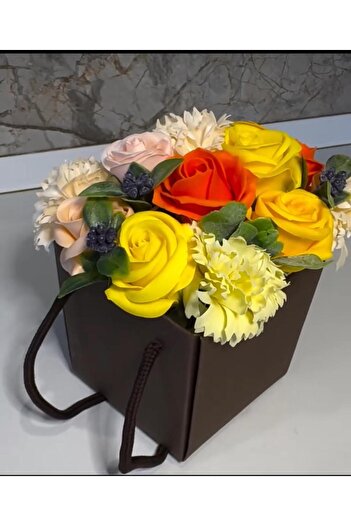 AW Gifts Soap Flower Bouquet - Spring Flowers