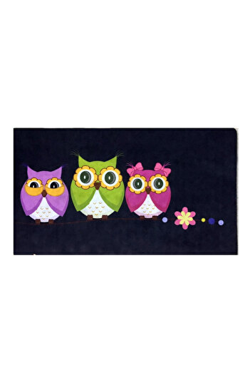 Chilai Home 877CHL1102 Entrance Door Mat, 45x70 cm, PVC, Black