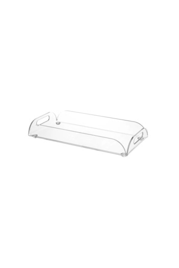 ORIAN Acrylic rectangular serving tray 40*16