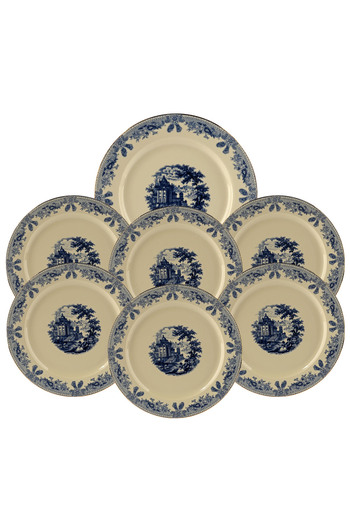 Lucky Art Margaret New Bone 7-Piece Cake Set
