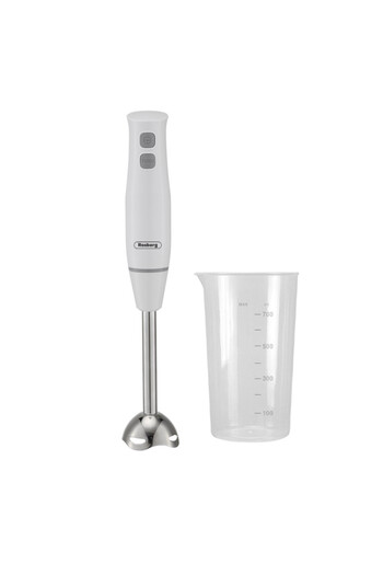 rosberg Blender cu vas R51112ISB, 400W, 700ml, 2 viteze, accesoriu din oțel, alb