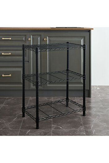 Generic Basement 3-Tier Storage Rack - 60x35 cm