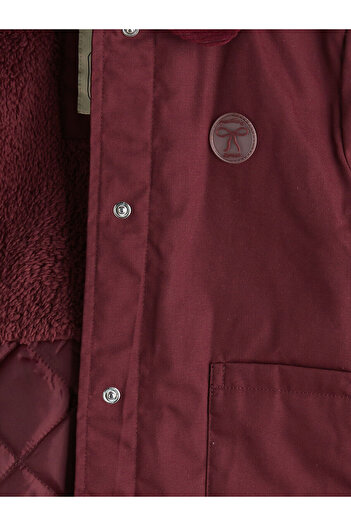 LC Waikiki Shirt Collar Girl's Coat
