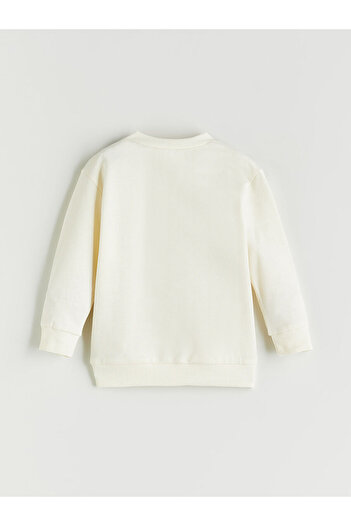 LC Waikiki Bej Erkek Bebek Sweatshirt ve Eşofman Alt 2'li