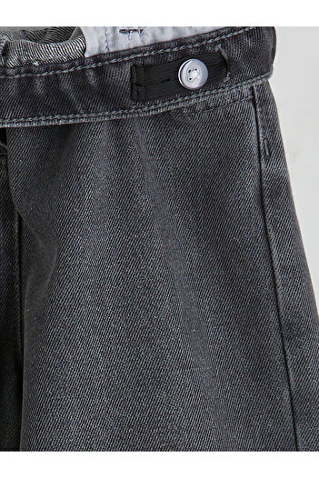 LC Waikiki Baskılı Kız Çocuk Jean Pantolon
