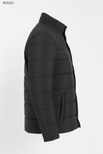 CIVILTIPOLO Men's Regular Washable Regular Quilted Coat & Jacket with Inner Pockets and Fur Lining