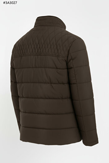 CIVILTIPOLO Men's Regular Washable Regular Quilted Coat & Jacket with Inner Pockets and Fur Lining