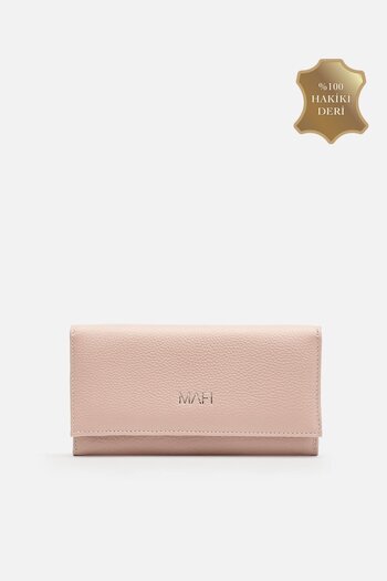 MAFİ Ram 100% Genuine Leather Women's Powder Wallet