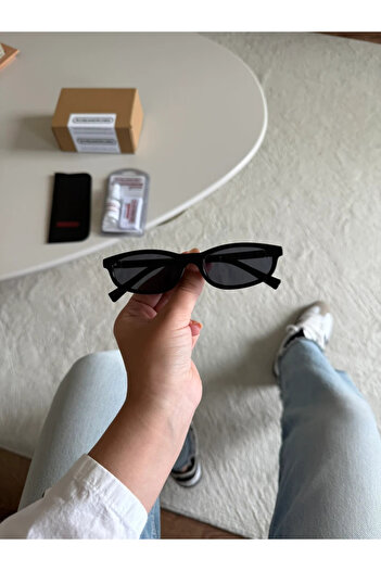 RoseandRoses Meux Muadil Oval Design Sunglasses Black Black