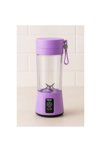 ADESSNA Blender Portable and Rechargeable 380ml, USB, 2000mAh, Blend Fruits and Vegetables, Smoothies, Milks