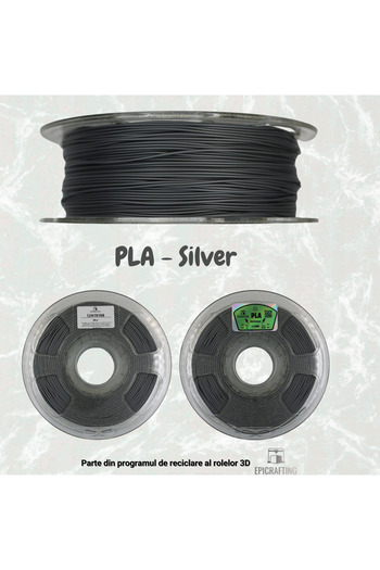 Epic Crafting 3D PLA Filament - Silver
