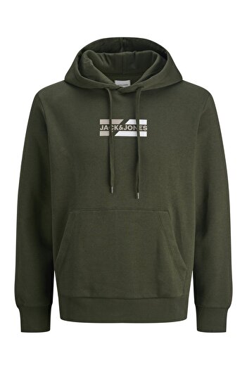 Jack & Jones Jjcorp Graphic Hooded Sweatshirt 12268422