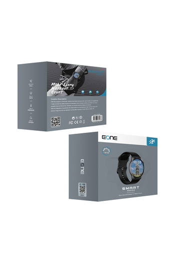 EONE Round waterproof smartwatch with health tracking