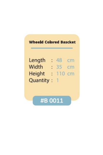 COCONALY Beige Vegetable Basket - 5 Drawers