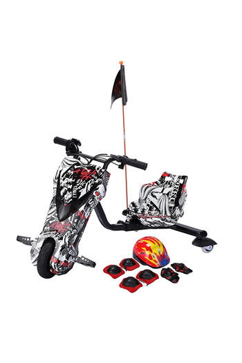ALRWAD Electric Drift Scooter, Large Size, 36V Battery, Electric Drift Scooter with Helmet Pad
