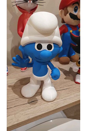 HasFar Tech Cute Figure – Smurf Collectible Model