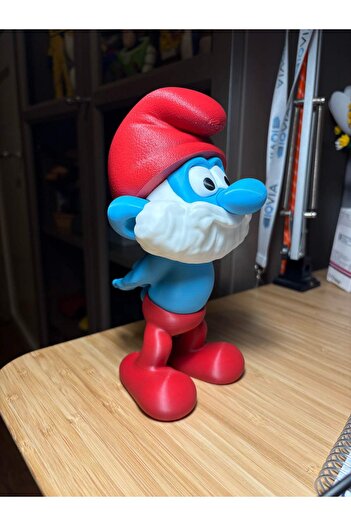 HasFar Tech Smurf Figure – Grand Smurf Collectible Model